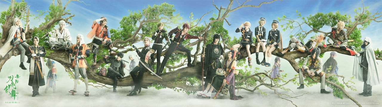 舞台「刀剣乱舞」慈伝、総勢22振り集結のキービジュアル解禁