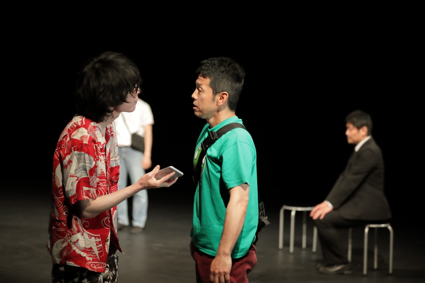 オイスターズ 第22回公演「ここはカナダじゃない」より。