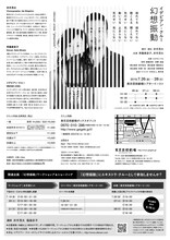 イデビアン・クルー「幻想振動」チラシ裏