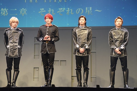 左から永田聖一朗、加藤将、畠山遼、釣本南。