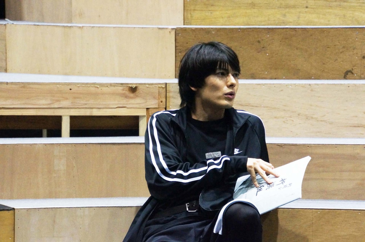 崎山つばさら5人が新選組の物語紡ぐ、森崎博之脚本「LOOSER」稽古