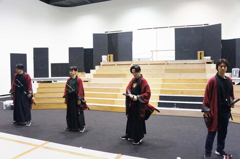 「LOOSER～失い続けてしまうアルバム～」稽古場より。