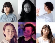 レパートリーの創造 ジゼル・ヴィエンヌ「ショールームダミーズ #4」出演者。上段左から朝倉千恵子、大石紗基子、高瀬瑶子、下段左から花島令、藤田彩佳、堀内恵。