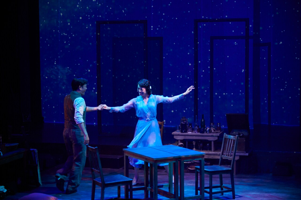 ミュージカル「SMOKE」より。