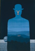 ルネ・マグリット「王様の美術館」（1966年、横浜美術館蔵）