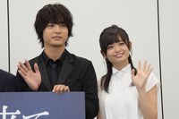 「私に会いに来て」制作発表会見より。