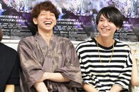 左から橘龍丸、三浦海里。