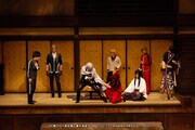 「舞台『刀剣乱舞』慈伝 日日の葉よ散るらむ」東京公演のゲネプロより。