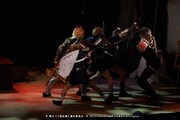 「舞台『刀剣乱舞』慈伝 日日の葉よ散るらむ」東京公演のゲネプロより。