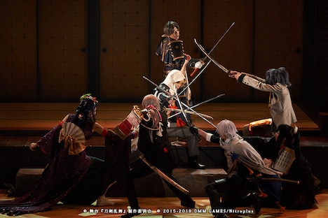 「舞台『刀剣乱舞』慈伝 日日の葉よ散るらむ」東京公演のゲネプロより。