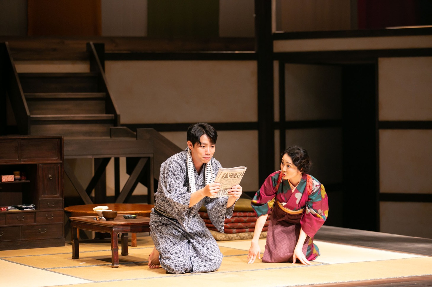 演劇集団 円「アインシュタインの休日」より。