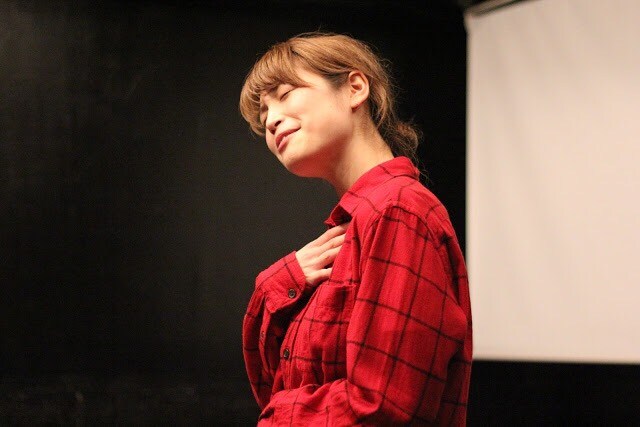 2018年に上演されたRoMT Acting lab.「ギャンブラーのための終活入門」より。（撮影：臼杵遥志）