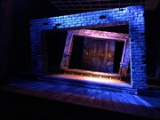 「箱庭演劇祭」舞台美術の模型。