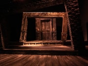 「箱庭演劇祭」舞台美術の模型。