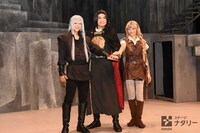 舞台「デルフィニア戦記～獅子王と妃将軍～」囲み取材より。