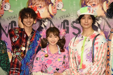 左から有澤樟太郎、井上小百合、和田琢磨。