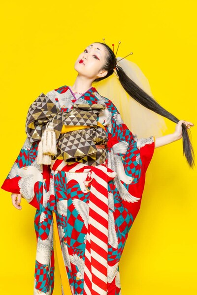 中村インディア扮する葵の上。(c)t2photo/kaguzuchi