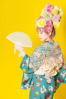 玉井杏奈扮する紫の上。(c)t2photo/kaguzuchi