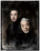 左から山本タカト、宇野亞喜良。