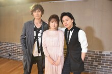 左から加藤和樹、大原櫻子、中川晃教。