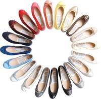 バレエシューズを集めたファルファーレの期間限定ショップが東京・東急百貨店本店1階特設スペースにて7月25日から31日まで展開。