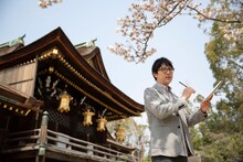 「つるさんかめさん～ニッポン算額探訪～」第1回より。酒井善史。