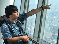 「つるさんかめさん～ニッポン算額探訪～」第6回より。諏訪雅。