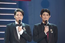 左から福田悠太、松崎祐介。