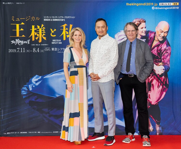 ミュージカル 王様と私 開幕 ケリー オハラ 渡辺謙さんの 王様 は特別 会見レポート ステージナタリー