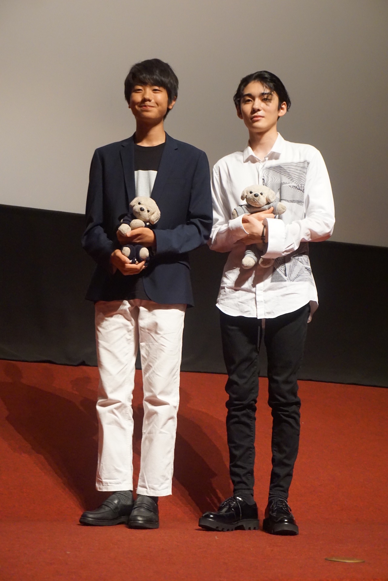 左から市川團子、市川染五郎。