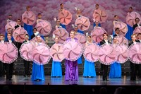 南座新開場記念「OSK SAKURA REVUE」より、第2部「STORM of APPLAUSE」の様子。