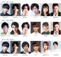 フォトシネマ朗読劇「HARAJUKU～天使がくれた七日間～」出演日程