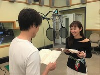 NHK-FM「青春アドベンチャー『ベルリン1989』」収録の様子。（写真提供：NHK）