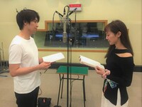 NHK-FM「青春アドベンチャー『ベルリン1989』」収録の様子。（写真提供：NHK）