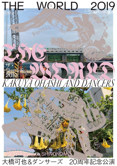 大橋可也＆ダンサーズ 20周年記念公演「ザ・ワールド 2019」チラシ表