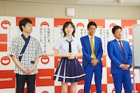 よしもとライターズアカデミーウエスト（YWAW）概要発表会見より。