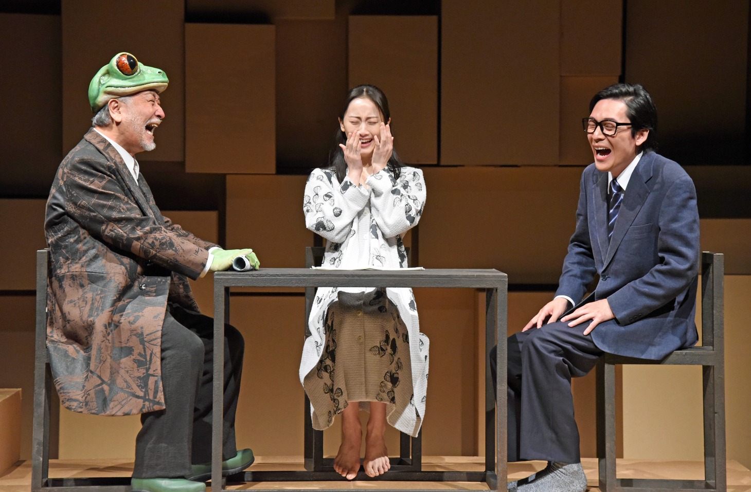 「神の子どもたちはみな踊る after the quake」フォトコールより。