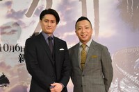 左から中村隼人、市川猿之助。