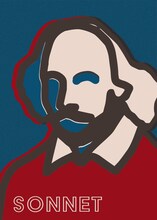 劇団あはひ 第3回公演「ソネット」チラシ表