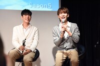 左からキム・キュジョン、ミヌ。