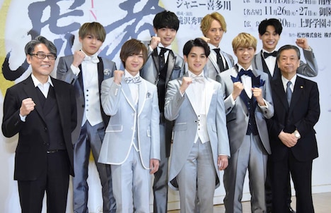 「虎者 ーNINJAPANー」製作発表記者会見より。