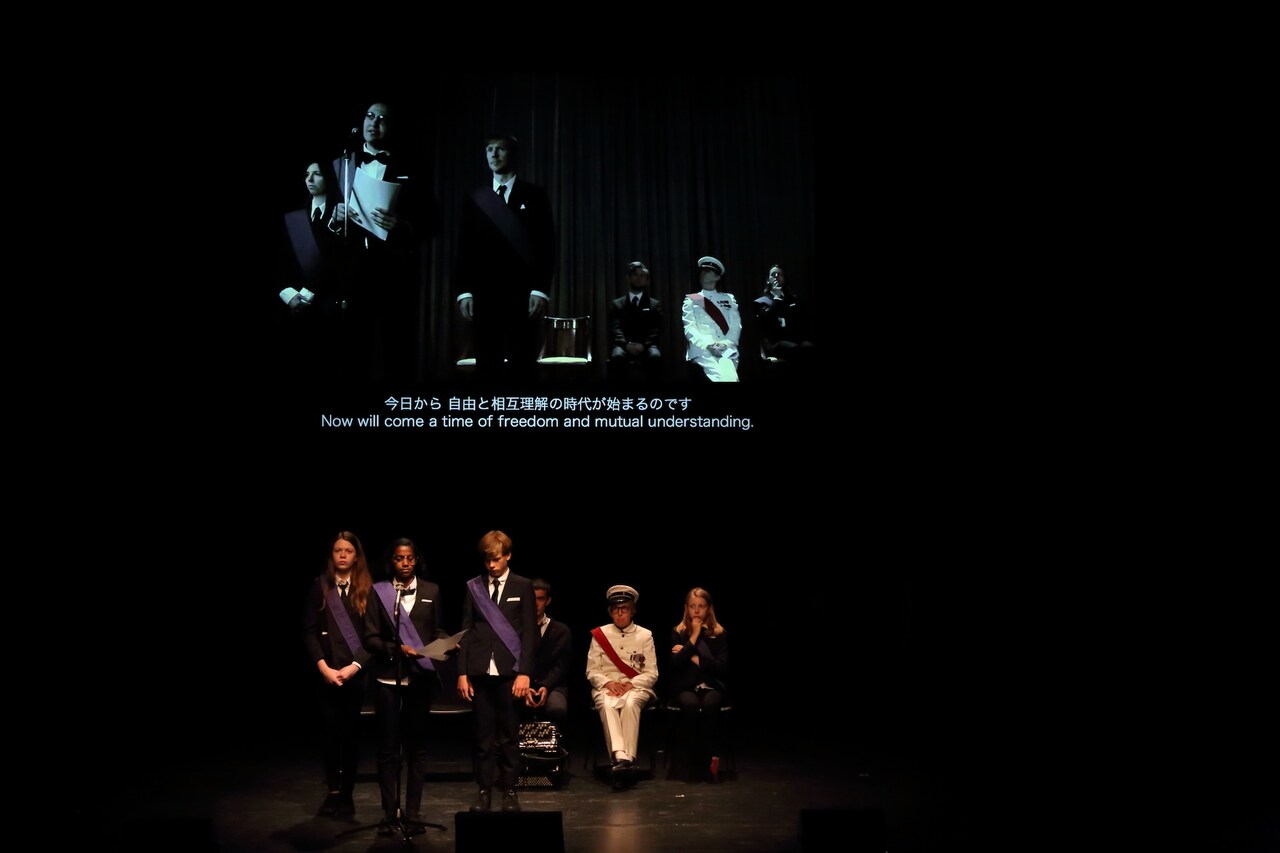 ミロ・ラウ（IIPM）＋CAMPO「5つのやさしい小品」より。（(c)Aichi Triennale 2019,Photo：Masahiro　Hasunuma）