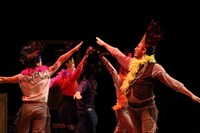 ネイチャー・シアター・オブ・オクラホマ＋エンクナップグループ「幸福の追求」より。（Photo by Masahiro Hasunuma）(c)Aichi Triennale 2019