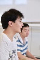 天ぷら銀河「雪女を撃て！～死んだら死んだで問題ない～」稽古場より。