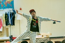 範宙遊泳「シリーズおとなもこどもも『フィッシャーマンとマーメイド』」より。（撮影：山口真由子）