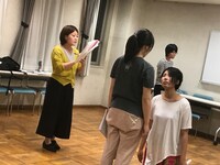 演劇企画カタアシイッポの稽古場より。