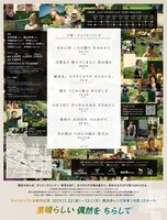 きゅうかくうしお新作公演「素晴らしい偶然をちらして」チラシ裏