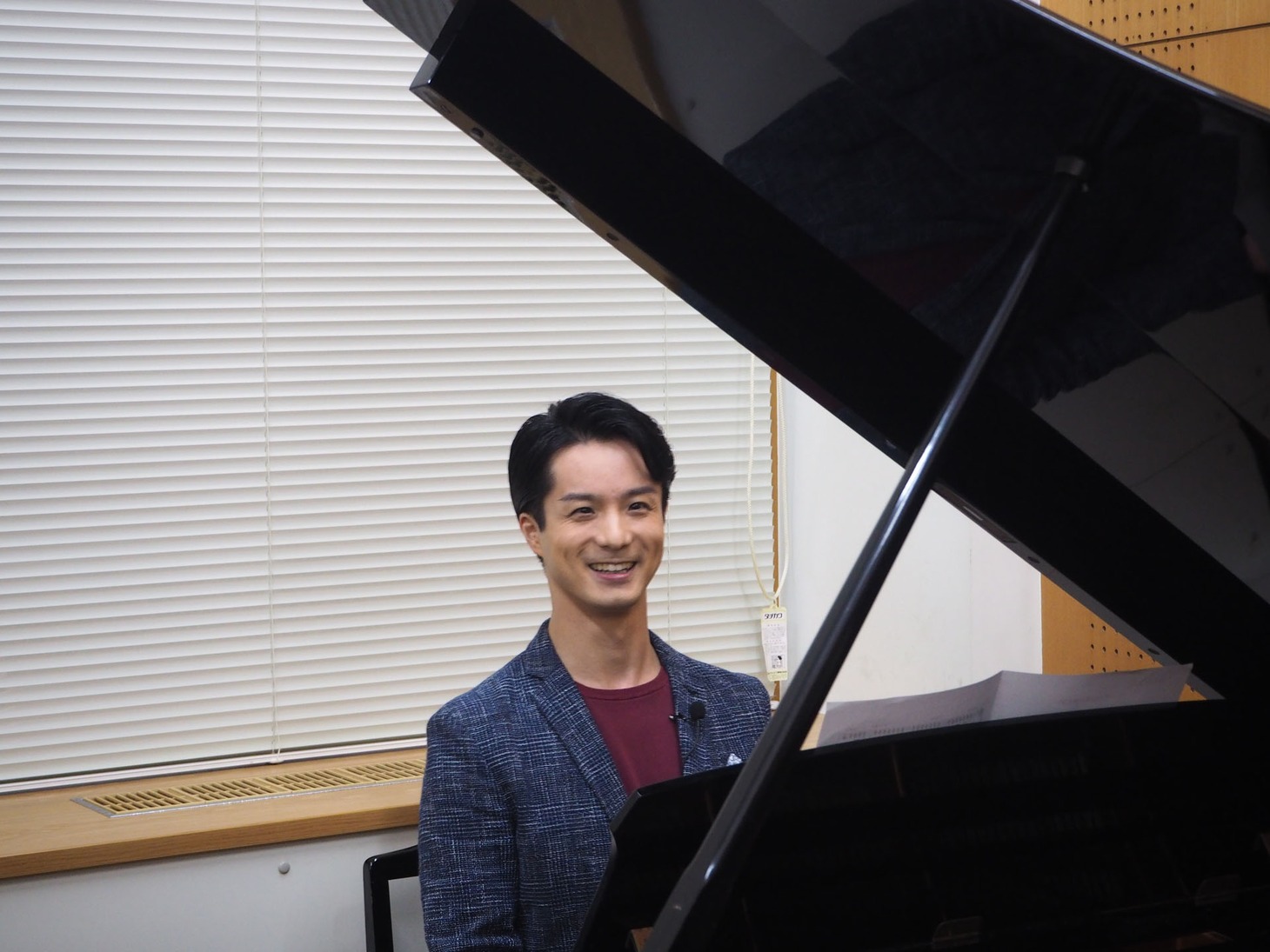 CSテレ朝チャンネル1「プリンスロード VOL.2 ～2019-2020 ミュージカル大辞典～」より、田代万里生。
