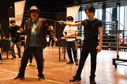 新作ミュージカル「怪人と探偵」稽古場より。