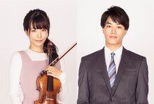 左から桜井ユキ演じる久住眞於、鈴木伸之演じる加瀬侑人。(c)TBS